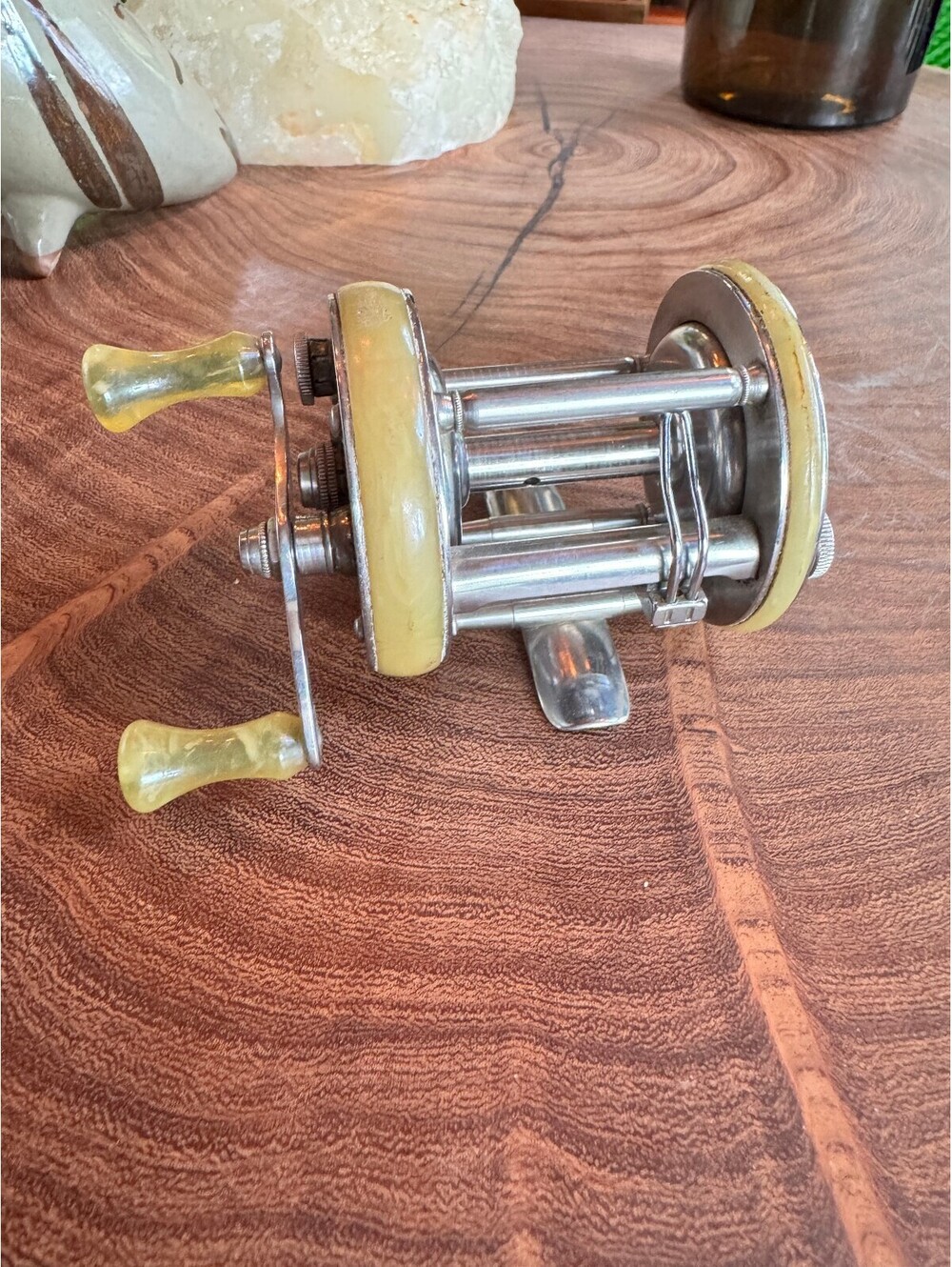 Vintage Shakespeare President No. 1970 Model GE Baitcasting Reel